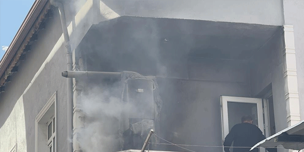 Kombi yüzünden yangın çıktı