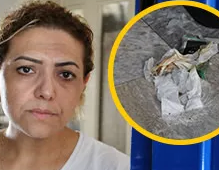 Komşu terörü usandırdı! Kapısının önüne öyle bir şey bıraktı ki...