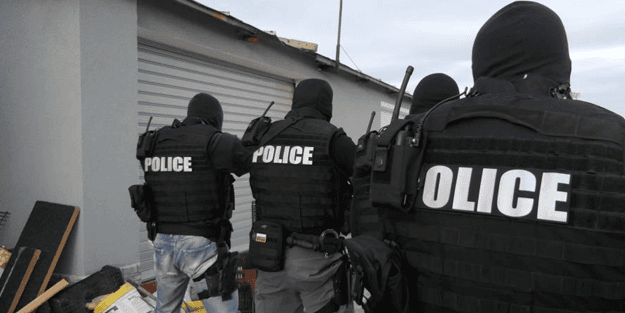 Komşuda dev uyuşturucu operasyonu