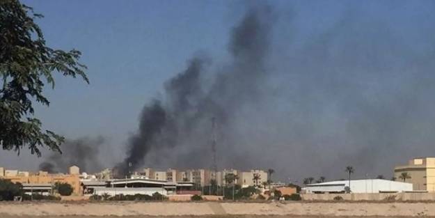 Komşuda havalimanına saldırı!