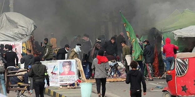 Komşuda protestolar yeniden alevlendi