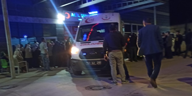 Komşular arasında kavga! Yaralılar var