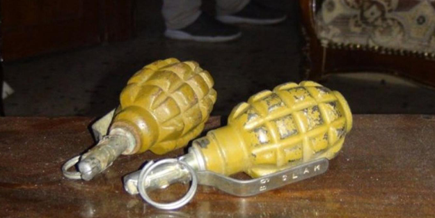 Komşusunu el bombasıyla tehdit eden kadın tutuklandı!