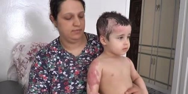 Komşuya emanet ettiği kızı bu hale geldi!