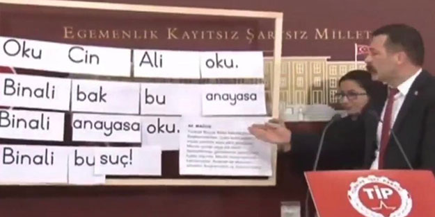 Komünist vekil Meclis'i ilkokula çevirdi