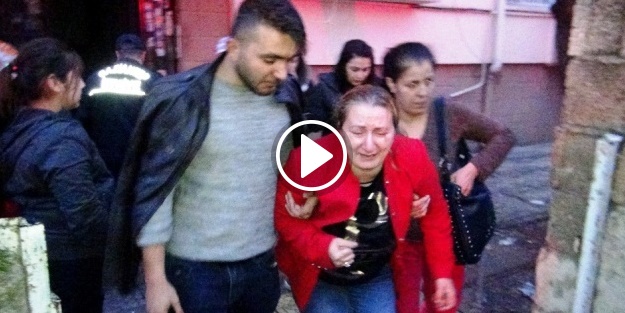 Kömür sobası patladı!