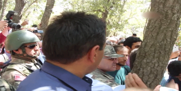 Komutan cenazede o sözleri duyunca...