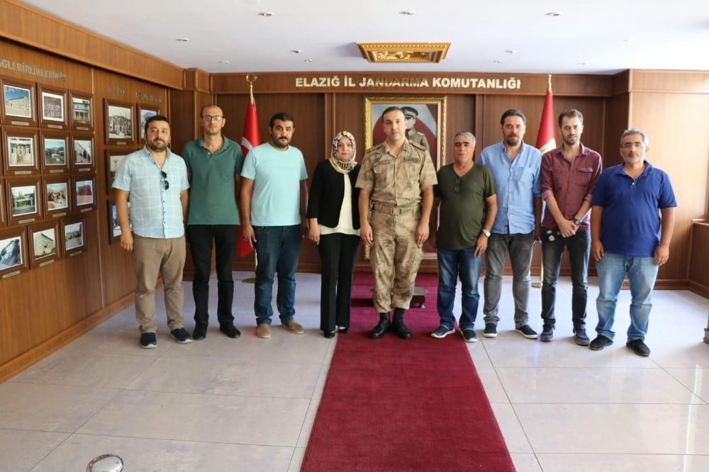 Komutan İnan, basın mensuplarıyla bir araya geldi 