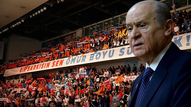 Kongre'de 'Devlet Bahçeli' detayı
