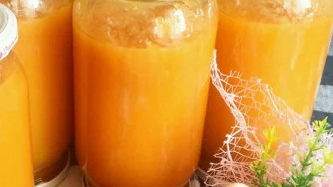 Konsantre şeftali suyu (Aç-Bitir): 12 -14 adet (0.5 litre) Su şişesi çıkar! Paha biçilemez değerindeki lezzet