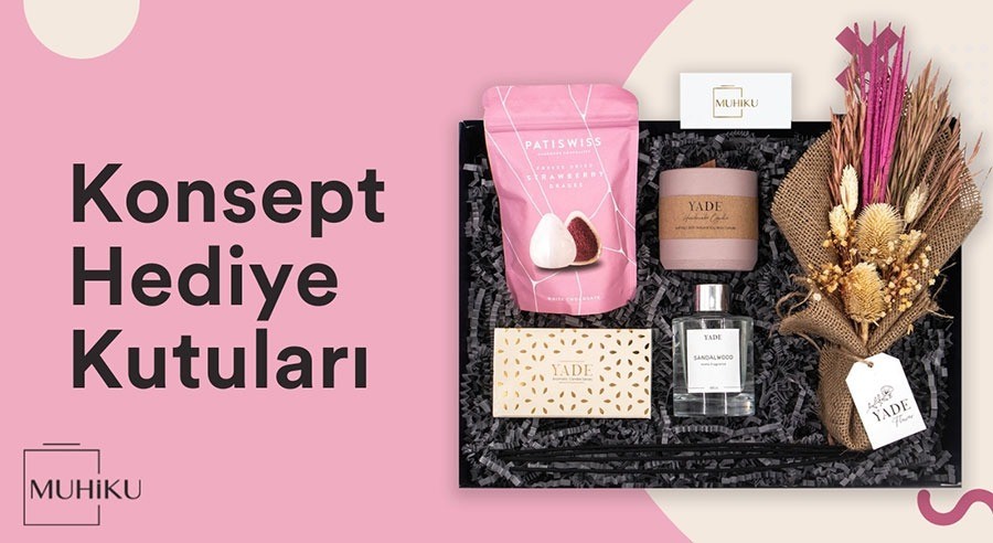 Konsept hediye kutusu ile sevdiklerinizi mutlu edin!