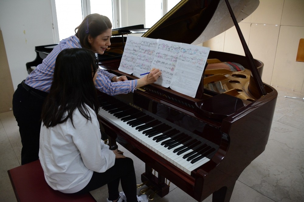 Konservatuar öğrencileri “Piyano Masterclass”ta buluştu 