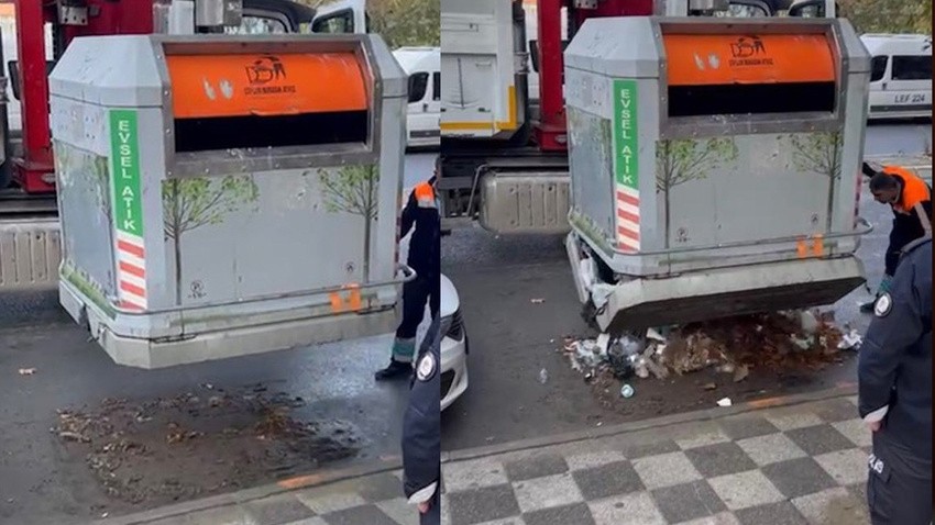 Konteynerin kapakları açılınca kimse gördüğüne inanamadı! Olacak şey değil! Onun orada ne işi var