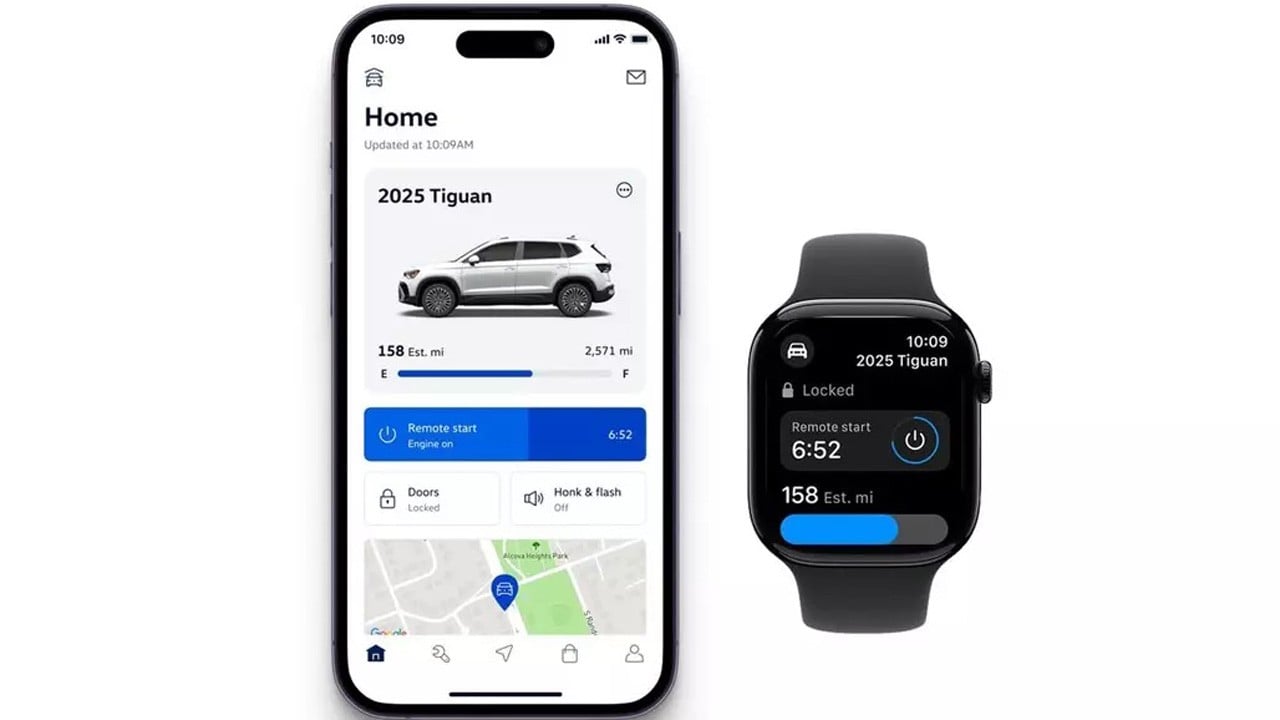 Kontrol bileğinizde: Volkswagen artık Apple Watch ile yönetiliyor