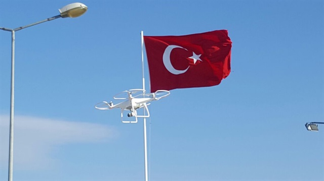 Kontrolden kaçan sürücülere drone denetimi