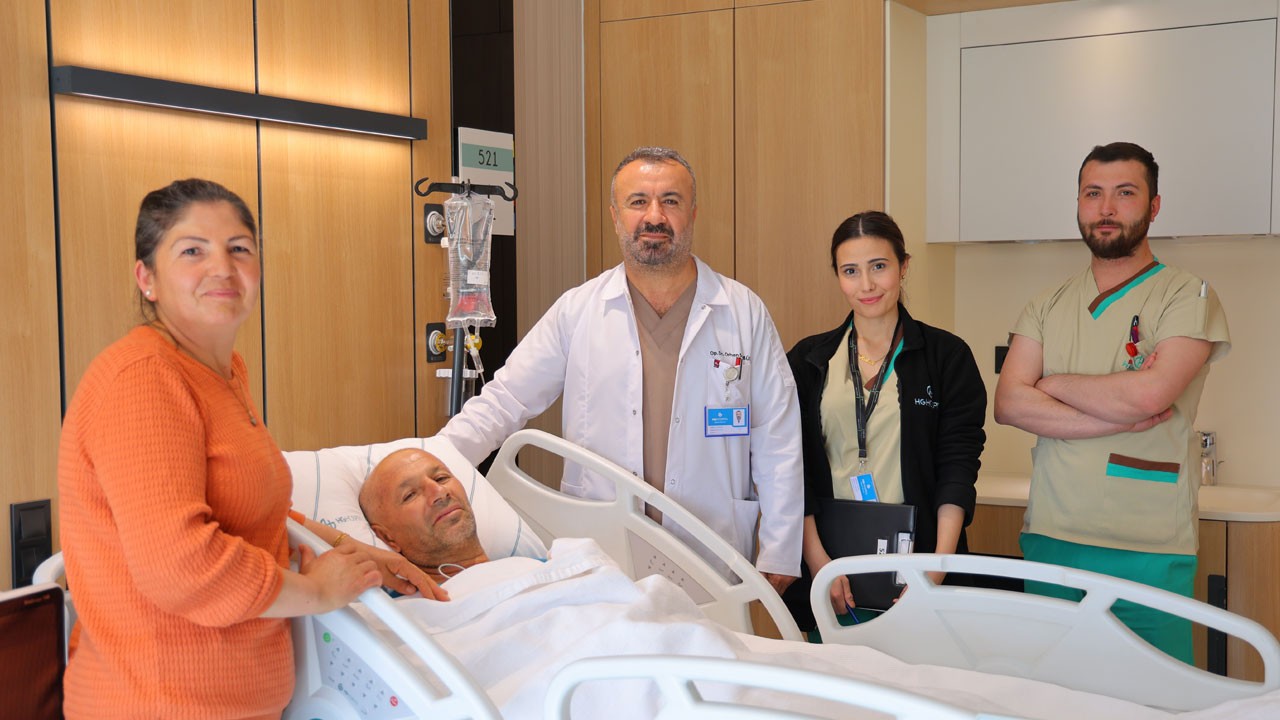 Kontrole gitti ameliyata alındı!