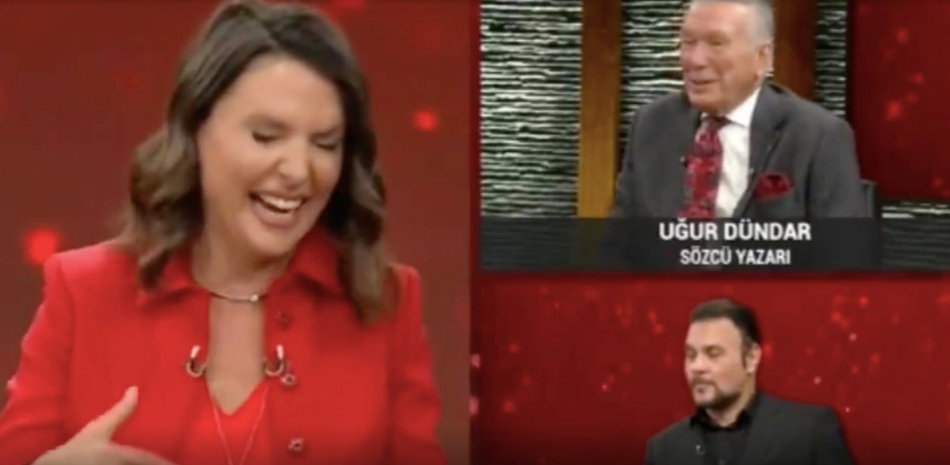 Konu Uğur Dündar'ın cinsel yaşamı olunca Ece Üner! Konu, Sınav öncesi Cami'de dua etmek olunca Ece Üner! İkiyüzlüsünüz.