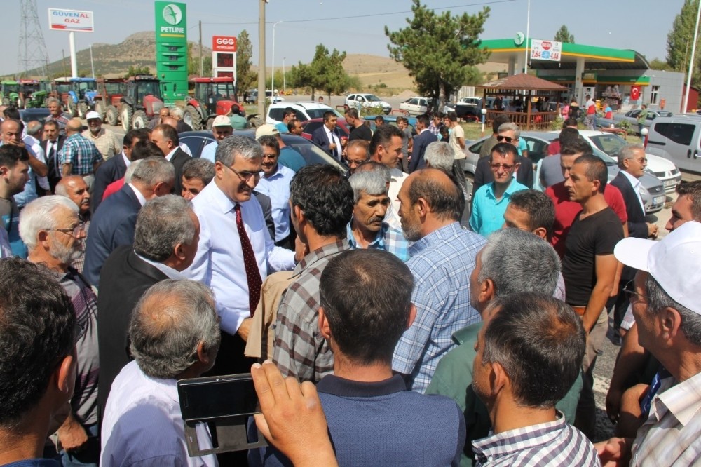 Konuk: “Her zorluğu aşarız, üreticiye destek için koşarız” 