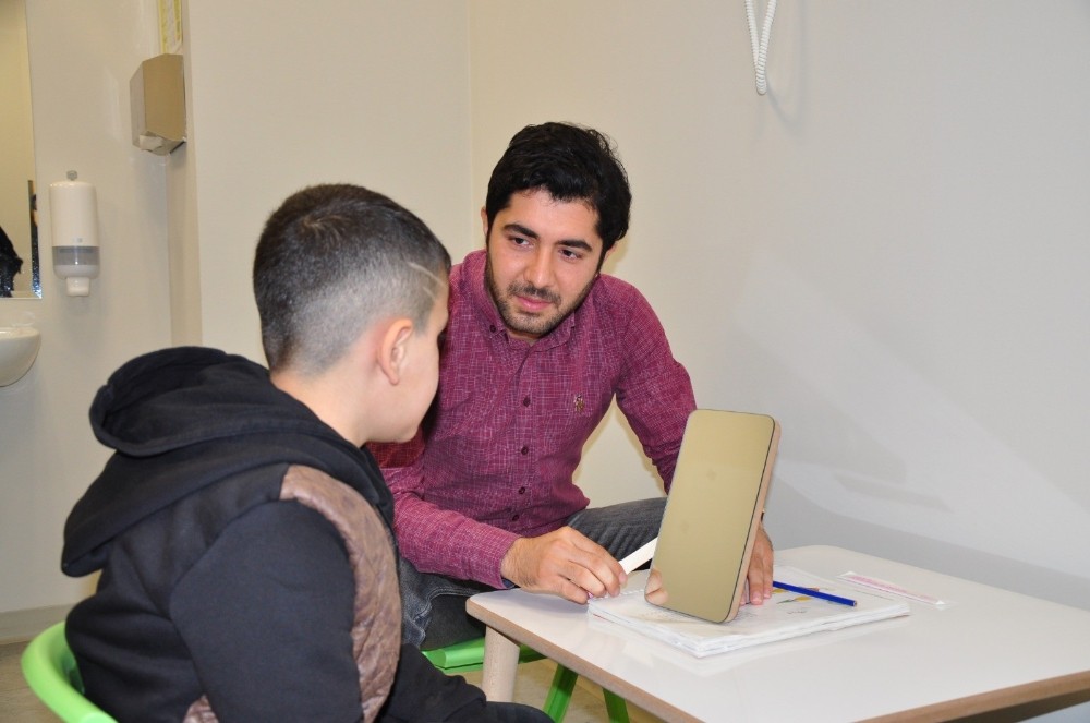 Konuşmada zorluk yaşayanları sevindiren hizmet 