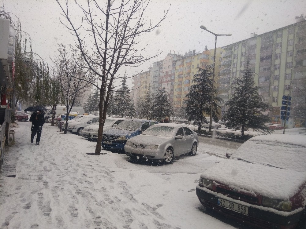 Konya-Antalya karayoluna zincirsiz araç gönderilmiyor 