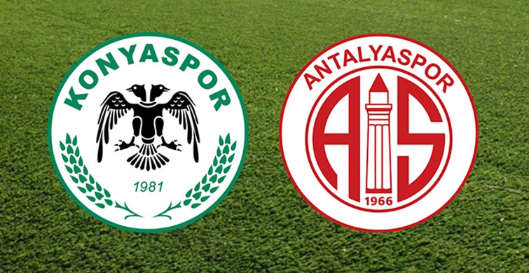 Konya - Antalya karşılaşmasın ilk 11'leri açıklandı