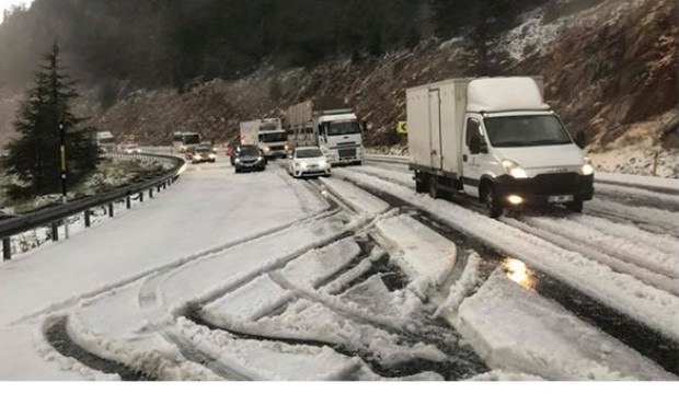 Konya-Antalya yolunda şaşırtan görüntüler