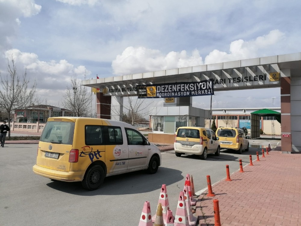 Konya Büyükşehir’den dezenfeksiyon hizmeti 