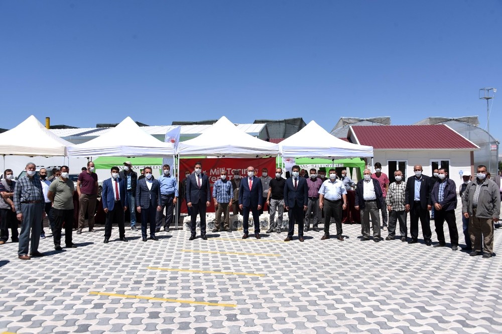 Konya Büyükşehir’den üreticiye yerli susam tohumu desteği 