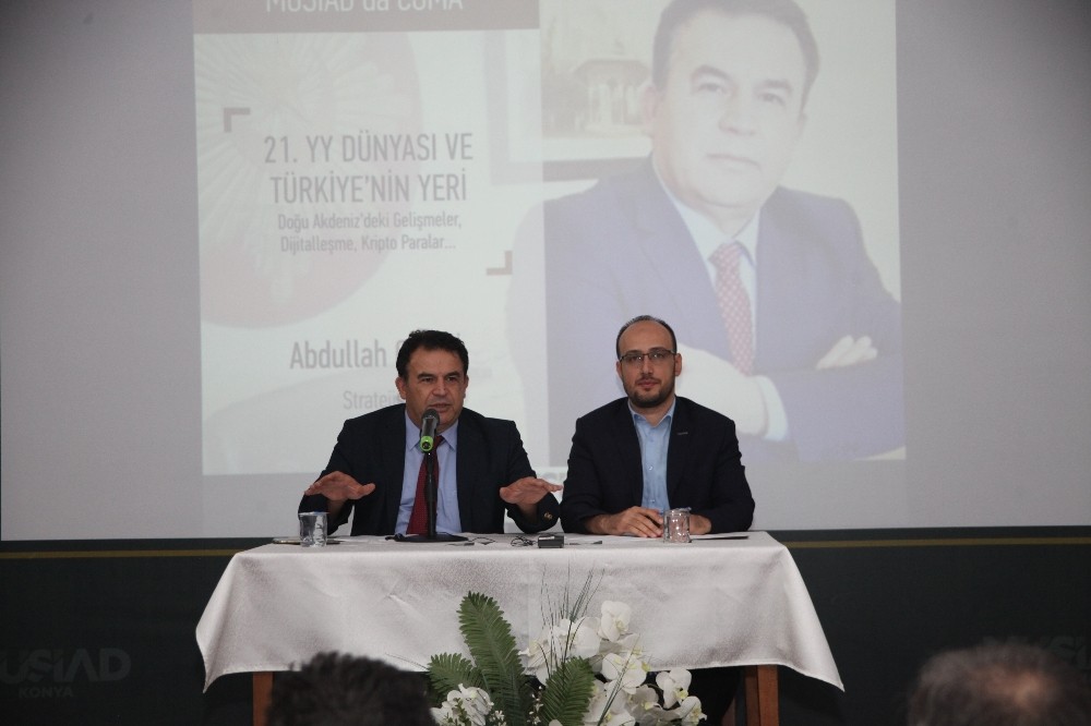 Konya MÜSİAD’ın konuğu, Stratejist Abdullah Çiftçi 