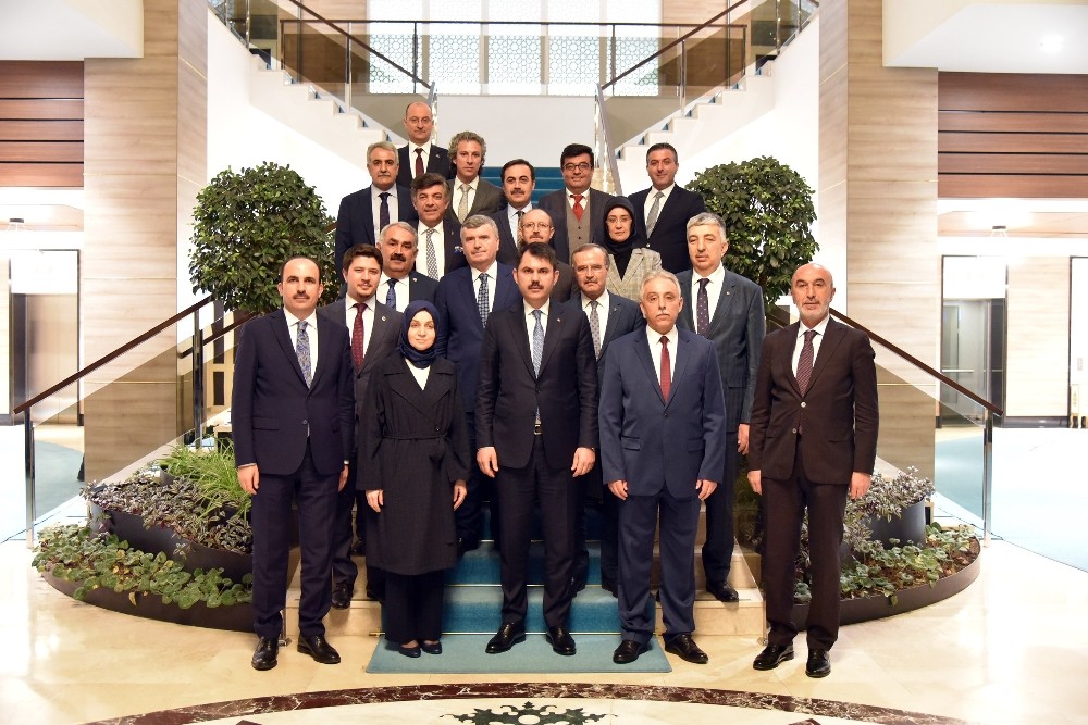 Konya protokolü bakanlarla Konya yatırımlarını konuştu 