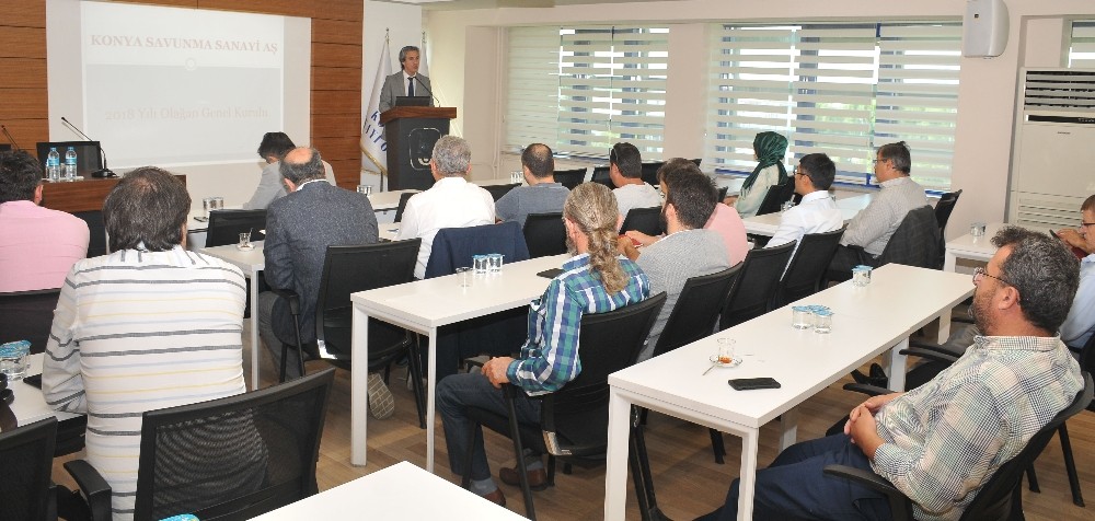 Konya Savunma Sanayi A.Ş. ilk genel kurulunu yaptı 