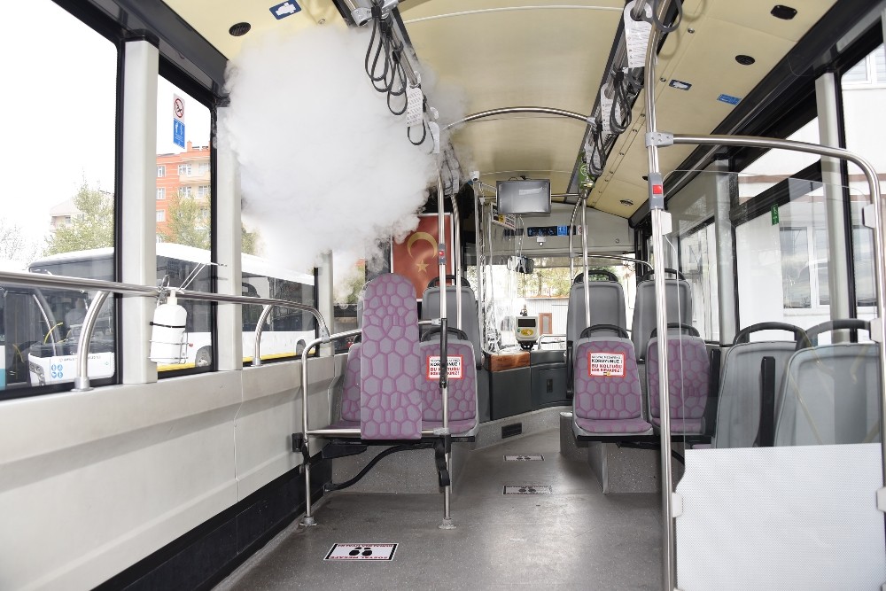 Konya ulaşımında yeni nesil dezenfeksiyon dönemi 