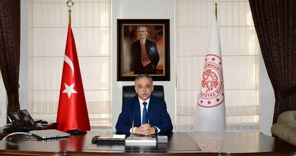 Konya Valisi Toprak’tan veda mesajı 