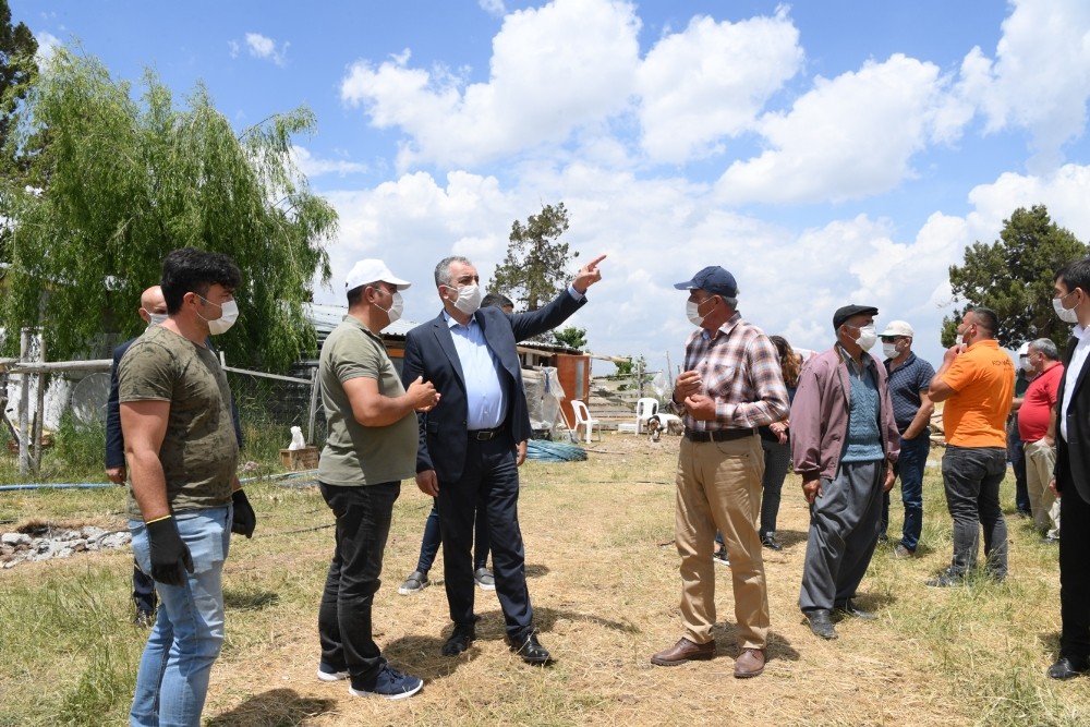 Konyaaltı’nda hayvan yetiştiricilerini sevindiren hibe 