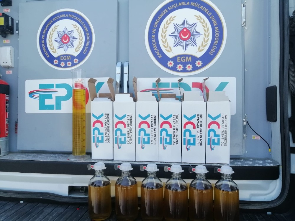 Konya’da 28 bin 300 litre kaçak akaryakıt ele geçirildi 