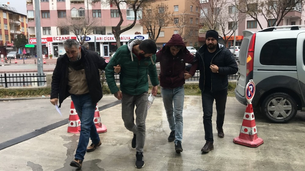 Konya’da 3 farklı hırsızlık olayına karışan 6 şüpheli yakalandı 