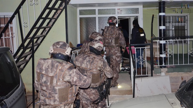 Konya'da 500 polisle uyuşturucu operasyonu: 37 gözaltı