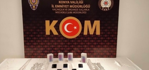 Konya’da 692 bin 476 kaçak tıbbî ilâç ele geçirildi