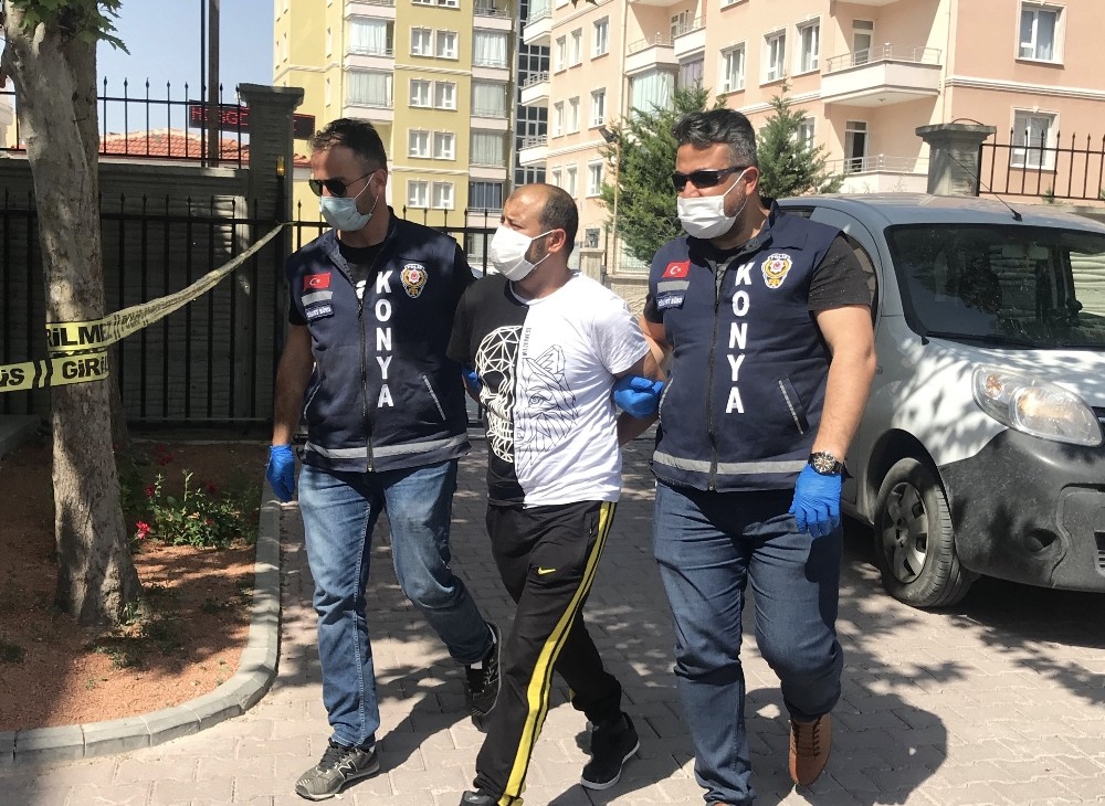 Konya’da birini tabancayla vurup kaçan şüpheli kiraladığı araçta yakalandı 