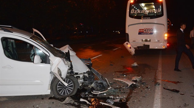 Konya'da cep telefonu kaza getirdi