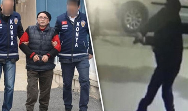Konya'da cinayet zanlısının soğukkanlılığı tüyler ürpertti
