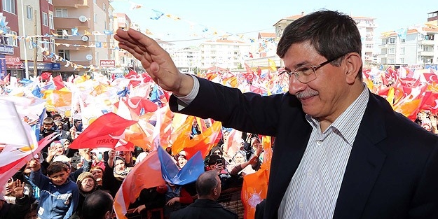 Konya'da Davutoğlu sevinci