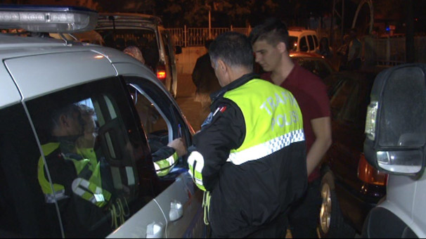 Konya’da ehliyetsiz genç sürücünün polise sorusu şaşırttı