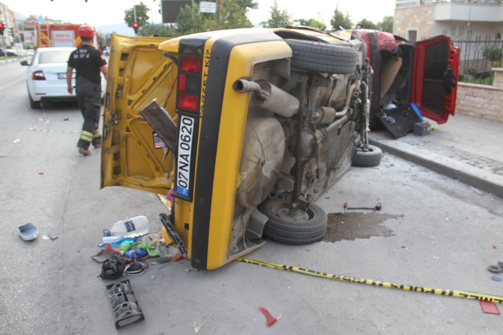 Konya’da ehliyetsiz sürücü dehşeti