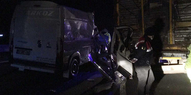 Konya'da feci kaza! 1 ölü 1 yaralı
