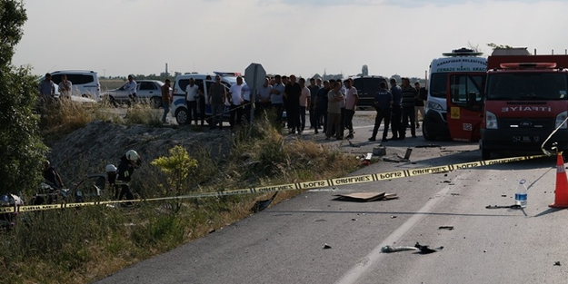 Konya'da feci kaza: Ölü ve yaralılar var!
