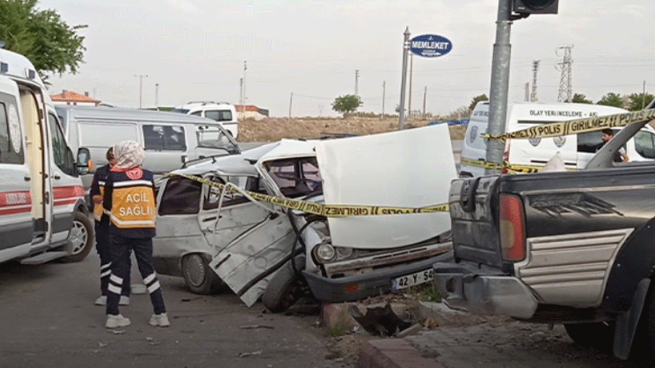 Konya'da feci kaza: Yaşlı çiftten acı haber geldi!