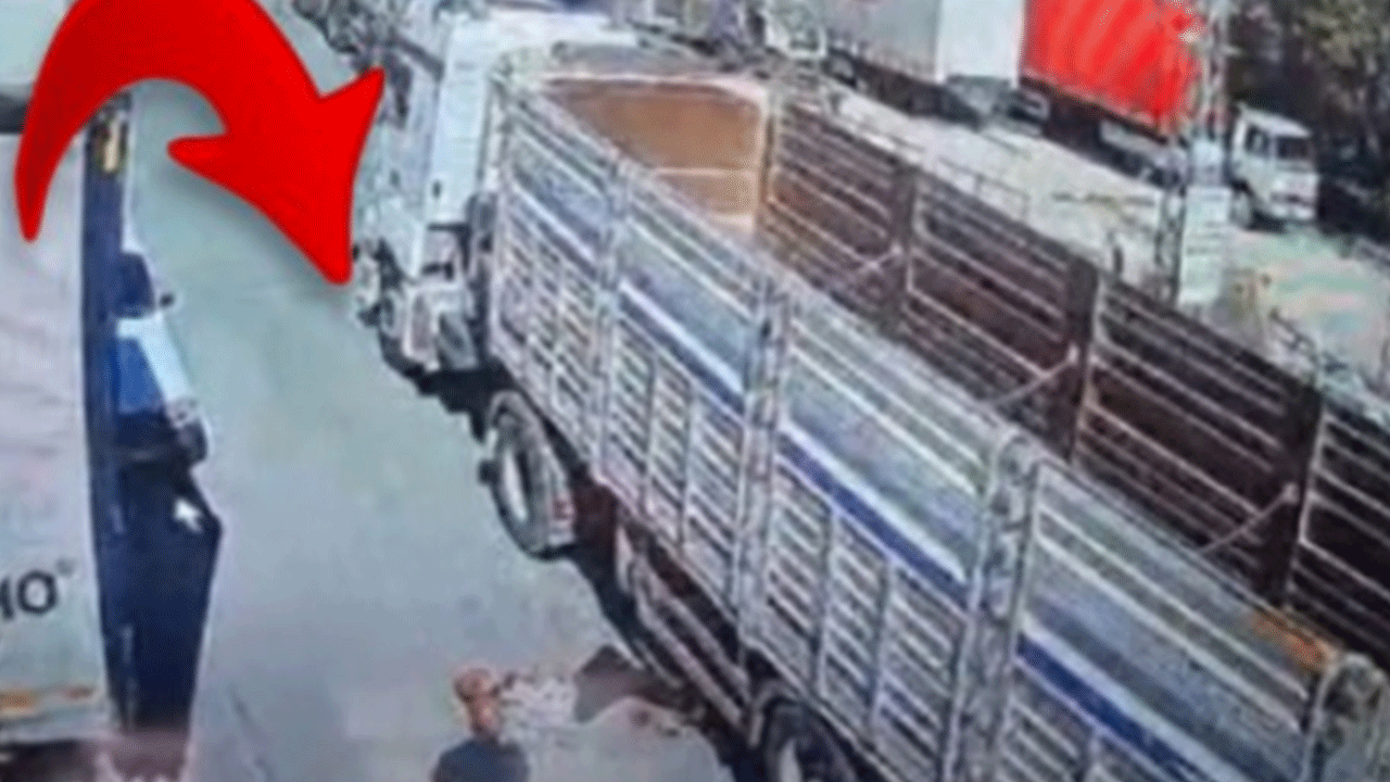 Konya'da feci olay: Tır ile otomobilin arasında kaldı!