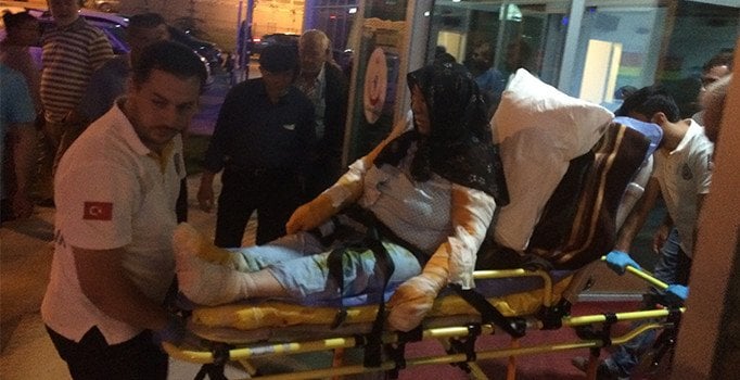 Konya'da gaz kaçağını çakmakla kontrol eden yaşlı kadın yandı