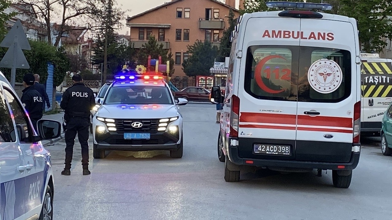 Konya'da gençlerin tartışması kanlı bitti: 1 yaralı